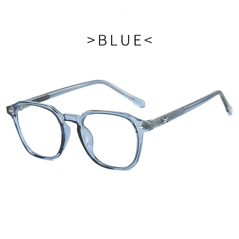 Unisex Anti Blue Light Glasses | Stylish Square Frames for Eye Care