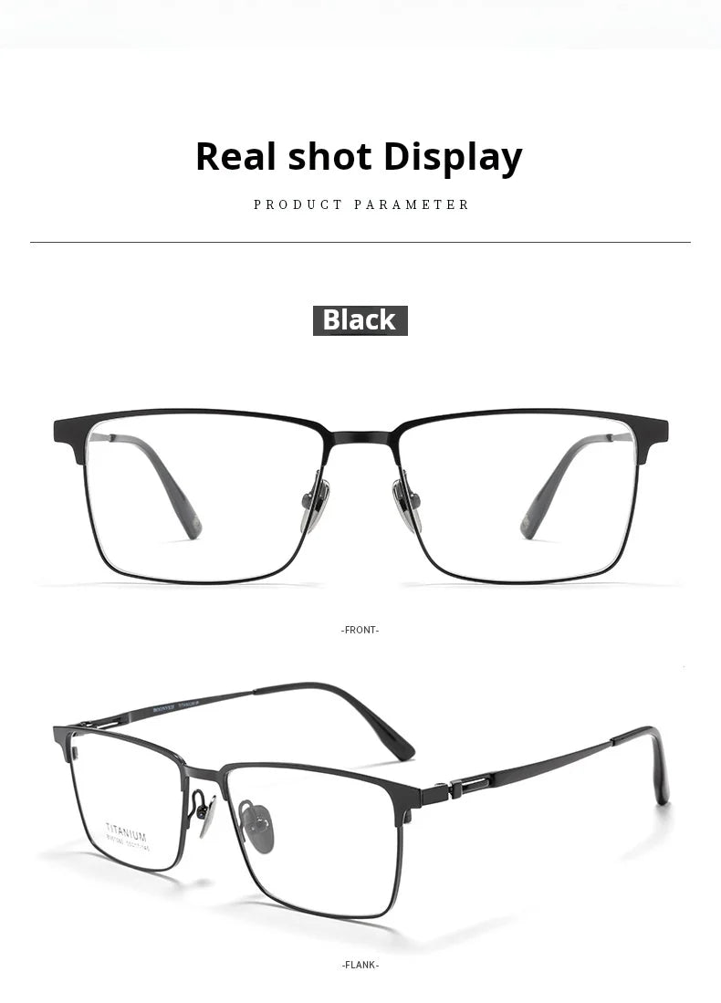 Men's Prescription Glasses | Stylish Retro Square Eyewear 2026