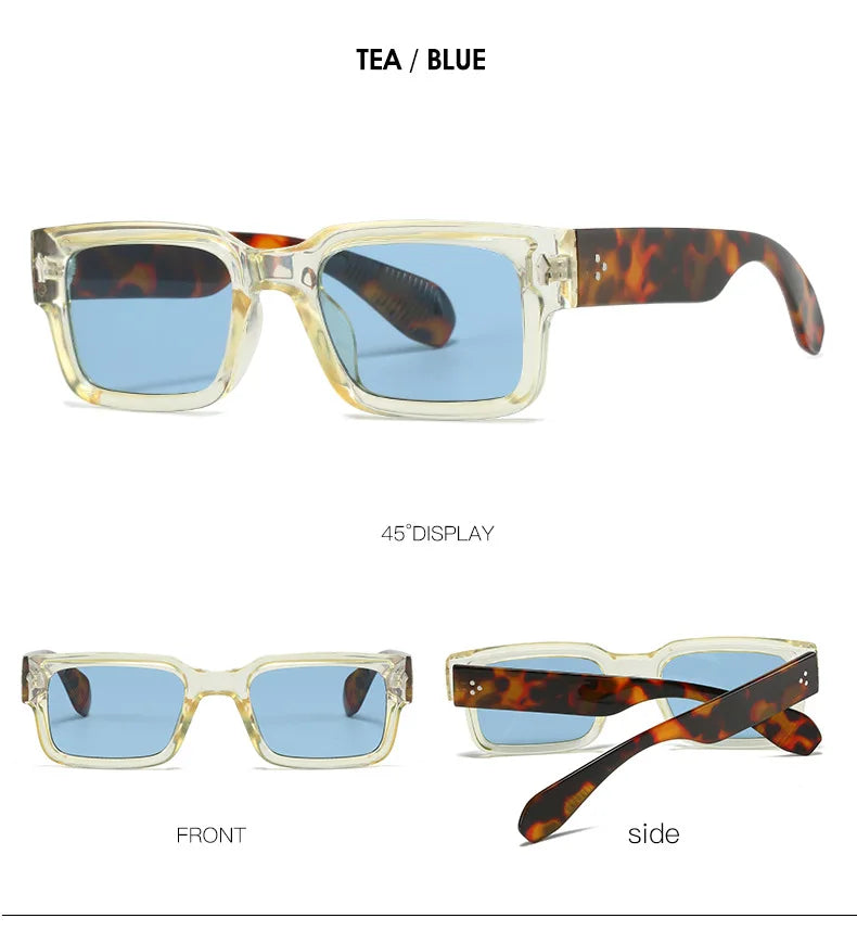 Stylish Rivet Sunglasses | Retro UV400 Eyewear for Everyone