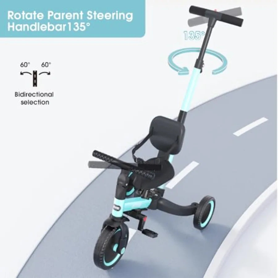 Blue Tricycle for Toddlers | Safe and Fun Bike for Kids