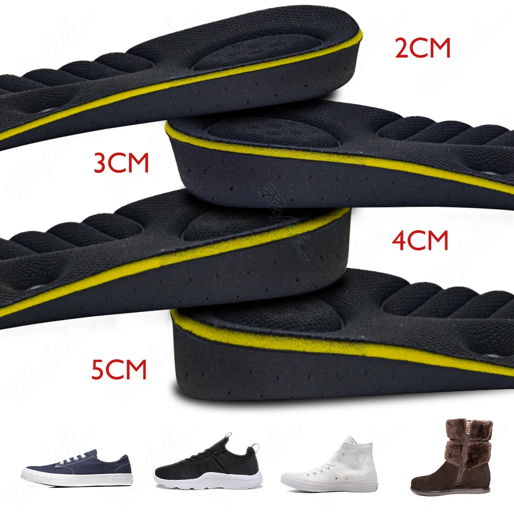 Invisible Height Increasing Insoles for All-Day Comfort