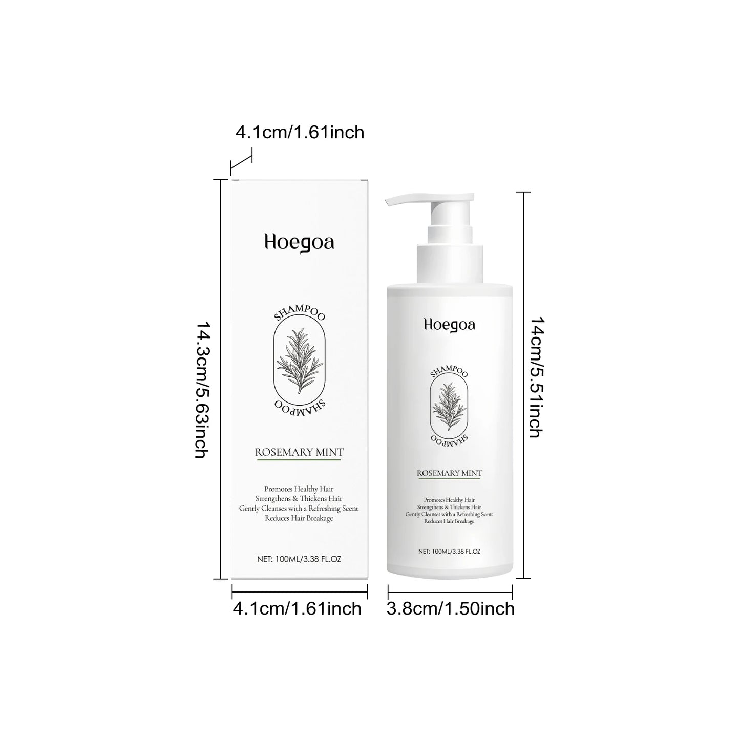 Rosemary & Mint Shampoo | Enhance Shine & Volumize Hair