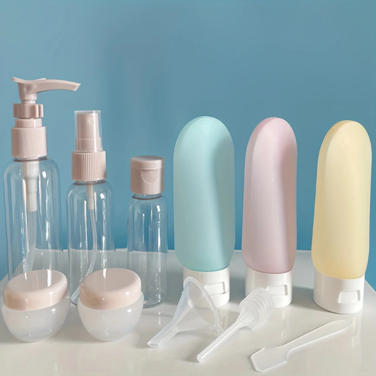 Travel Bottles Set for Toiletries | Leakproof and Refillable Containers