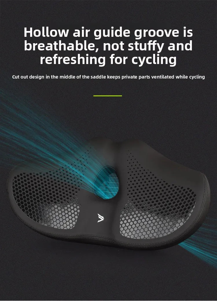 Noseless Bike Seat Cushion for Ultimate Comfort on Peloton Bikes