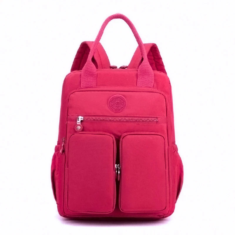 Stylish Multi-Pocket Waterproof Backpack for Women | Travel & School