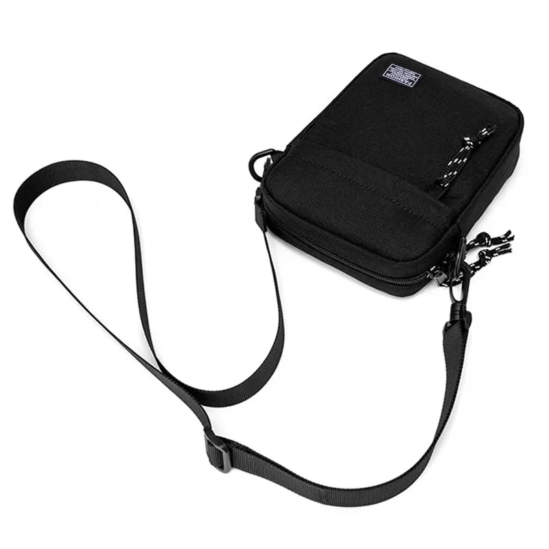 Casual Small Oxford Cloth Shoulder Bag for Men and Women