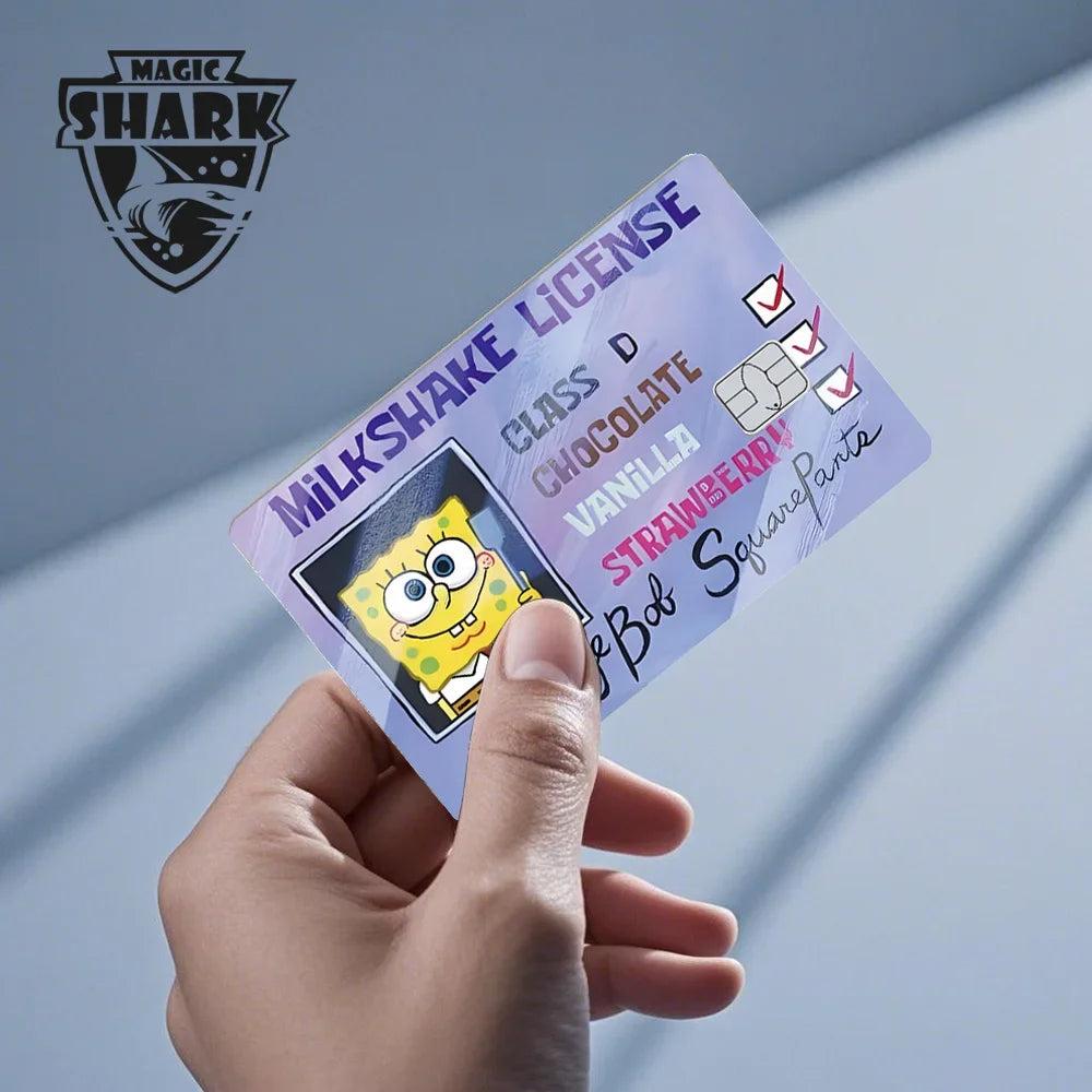Cartoon Waterproof Skin Cover Sticker for Credit and Debit Cards
