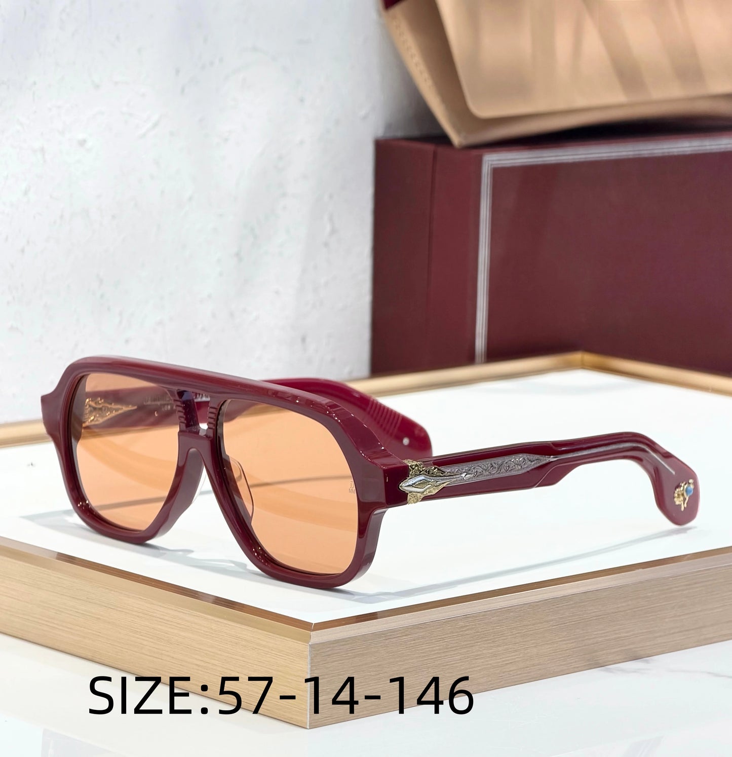 Oversized Pilot Sunglasses for Men & Women | Luxury UV400 Protection