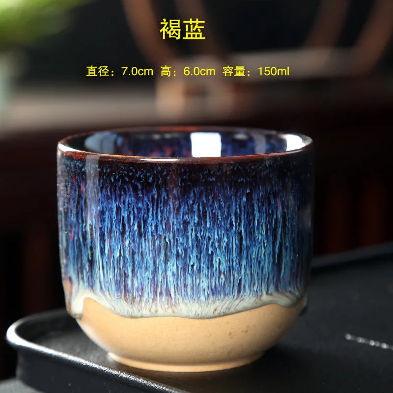 Ceramic Tea Cups Set for Traditional Kung Fu Tea Experience