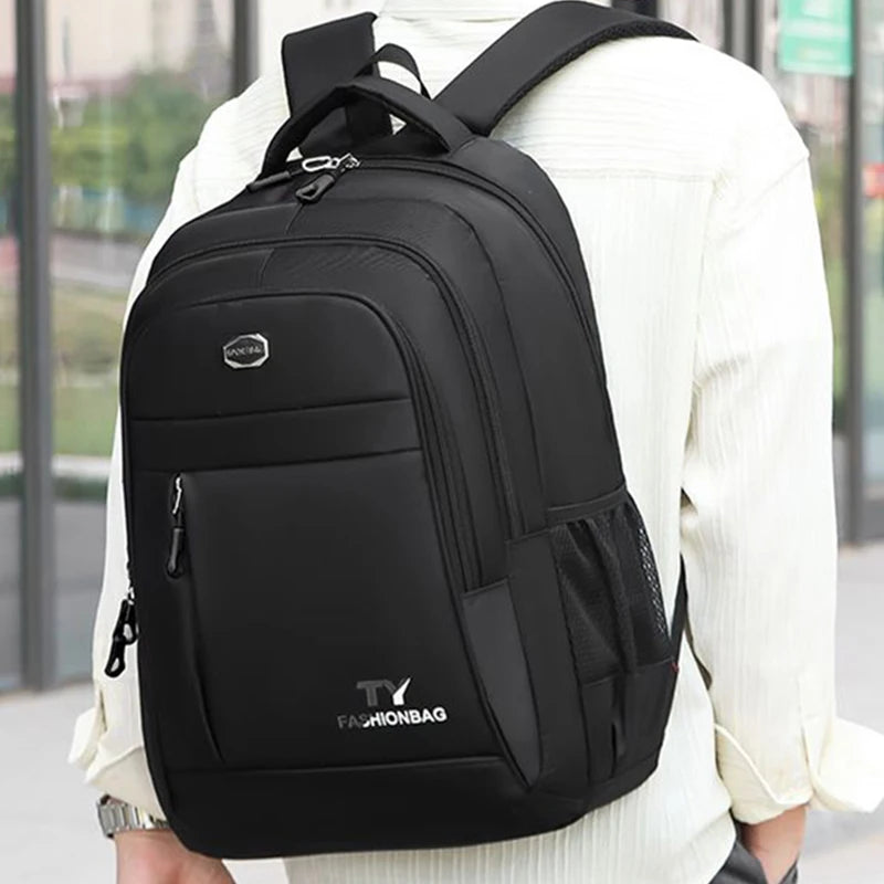 Unisex Casual Nylon Business Backpack | Perfect for Travel & School