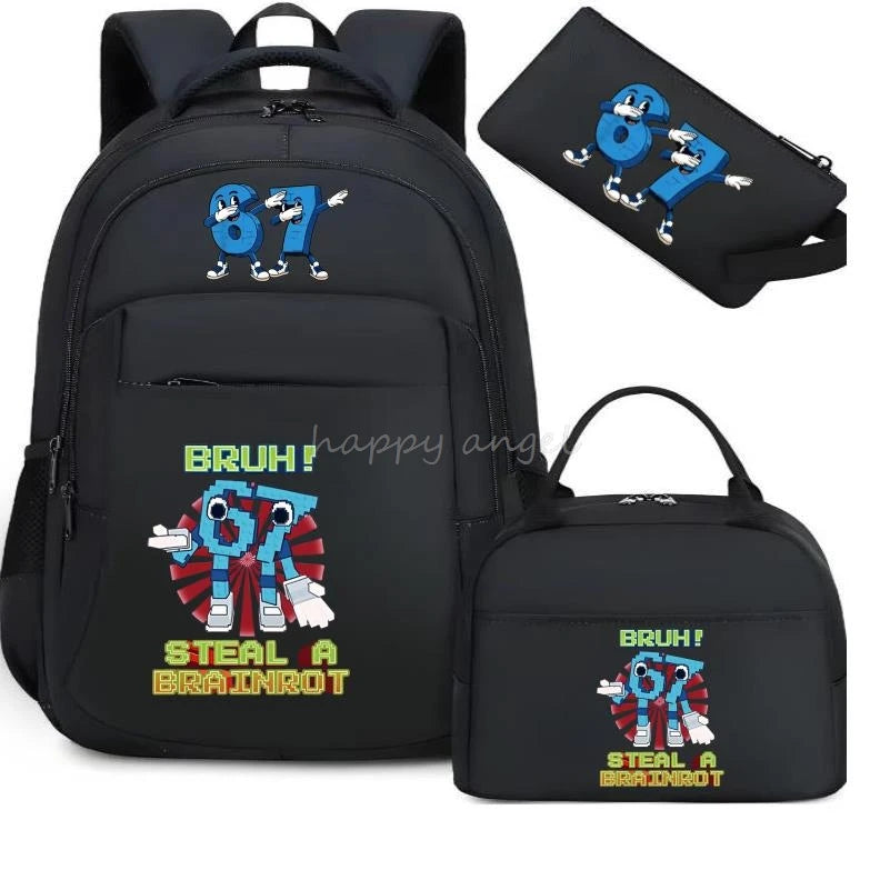 Camouflage Backpack Set with Lunch Bag | Stylish & Practical Rucksack