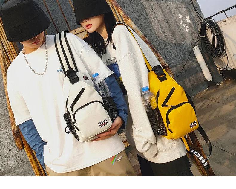 Adjustable Women's Chest Bag | Versatile Small Sports Backpack