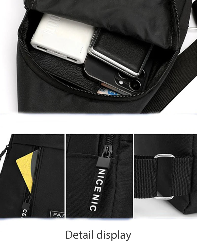 Men's Trendy Oxford Cloth Crossbody Bag | Portable Shoulder Bag