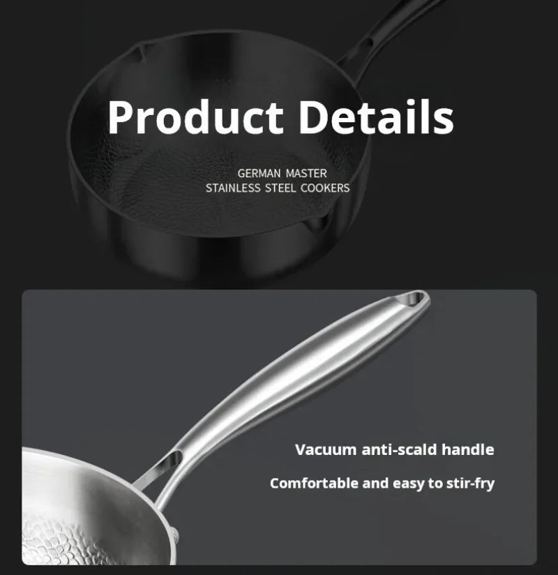 Pure Titanium Non-Stick Small Milk Pot | Ideal Baby Food Cookware
