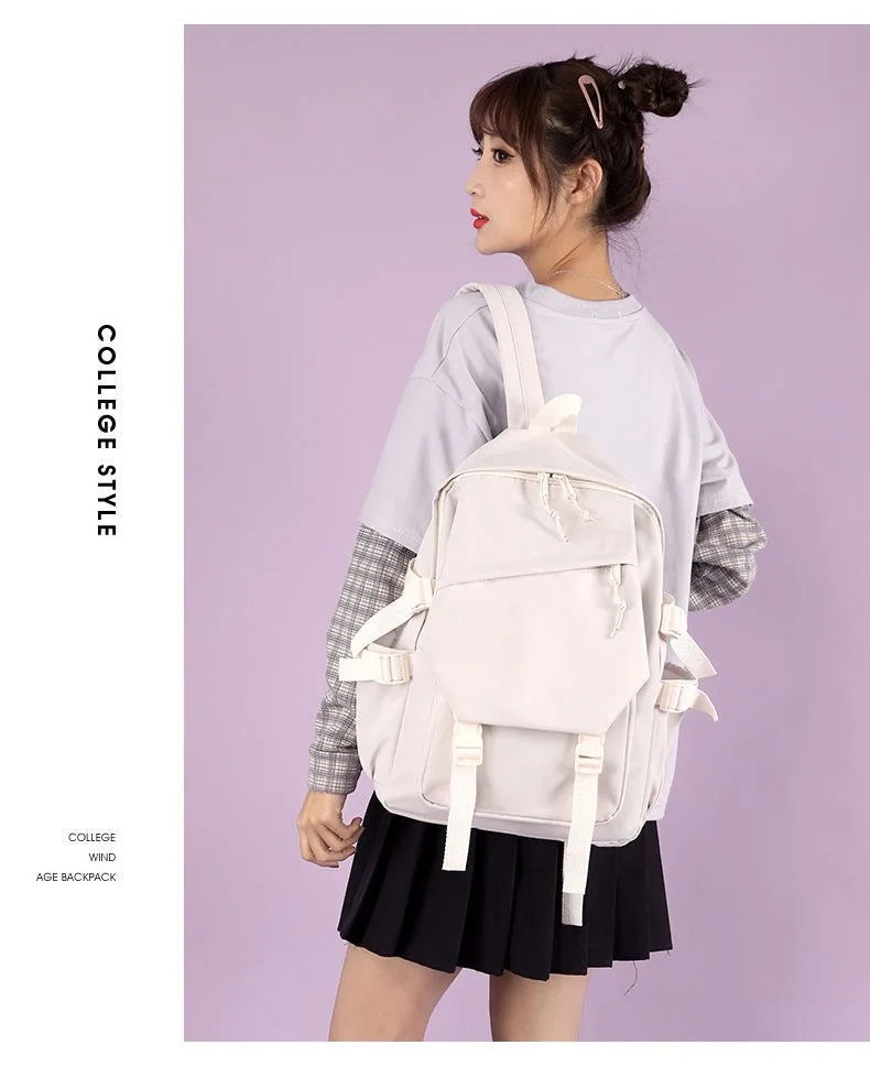 Cute Cartoon Student Backpack | Large Capacity Travel Bag for All