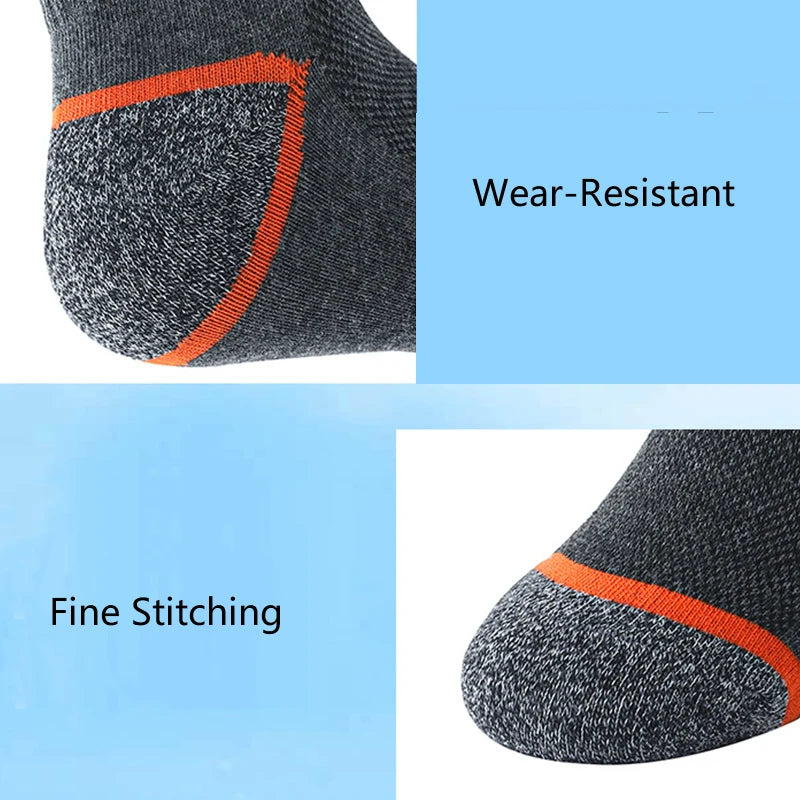 Men's Breathable Ankle Athletic Running Socks | Comfort & Performance