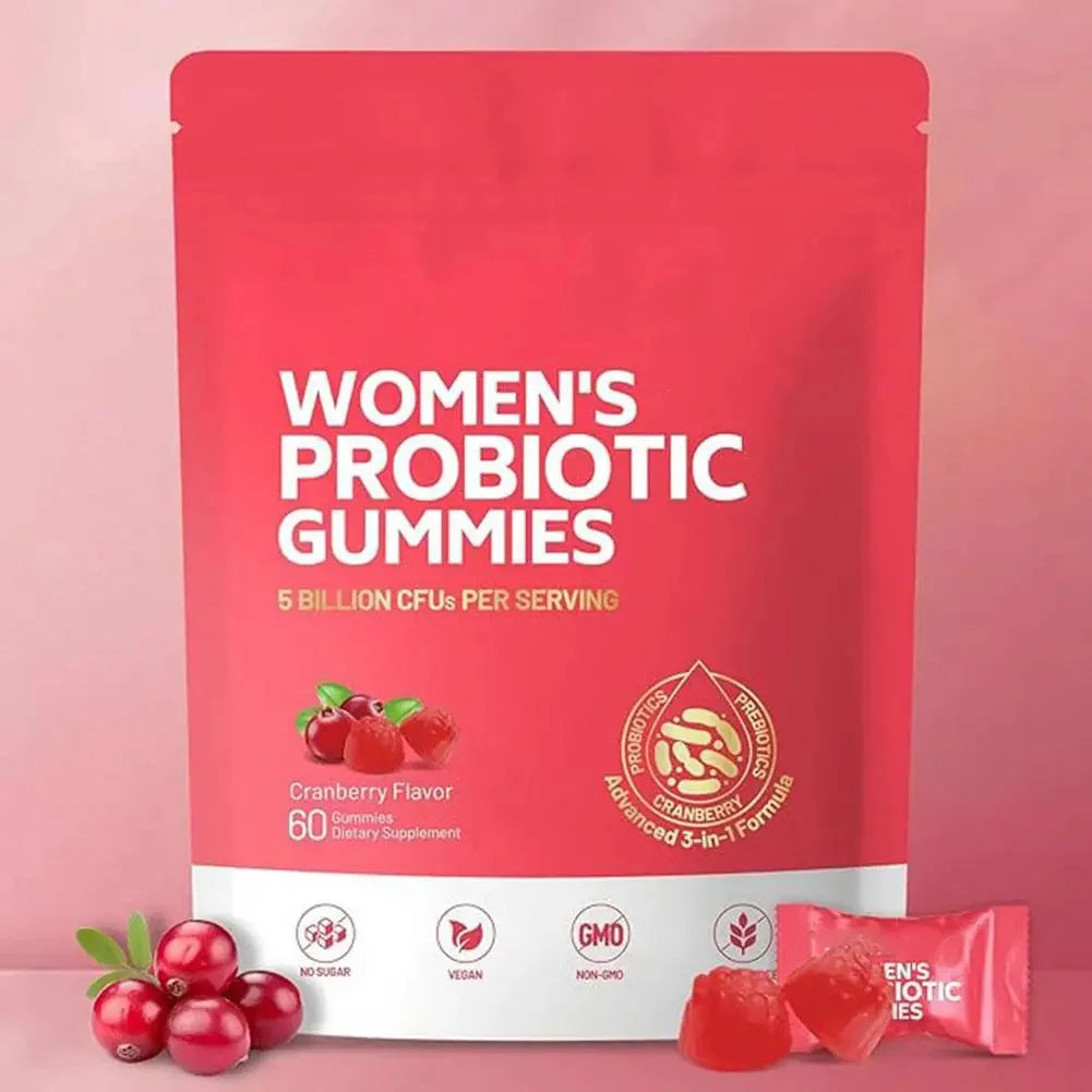 Women's Probiotic Cranberry Gummies | Urinary & Digestive Health