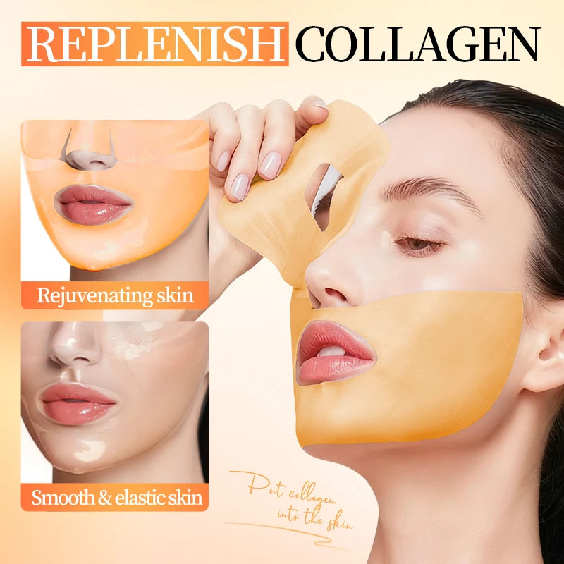 Vitamin C Collagen Whitening Face Masks | Moisturizing Anti-Aging
