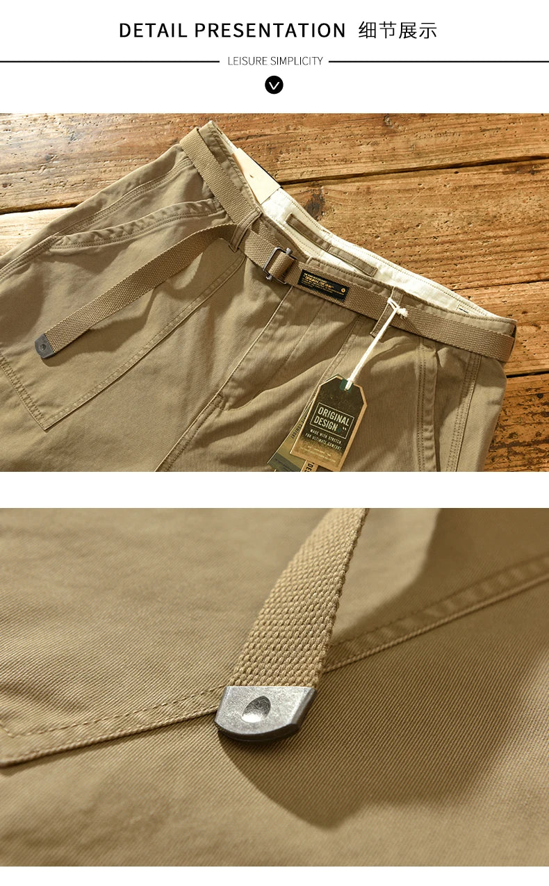Trendy Workwear Cargo Pants for Men | Vintage Casual Style