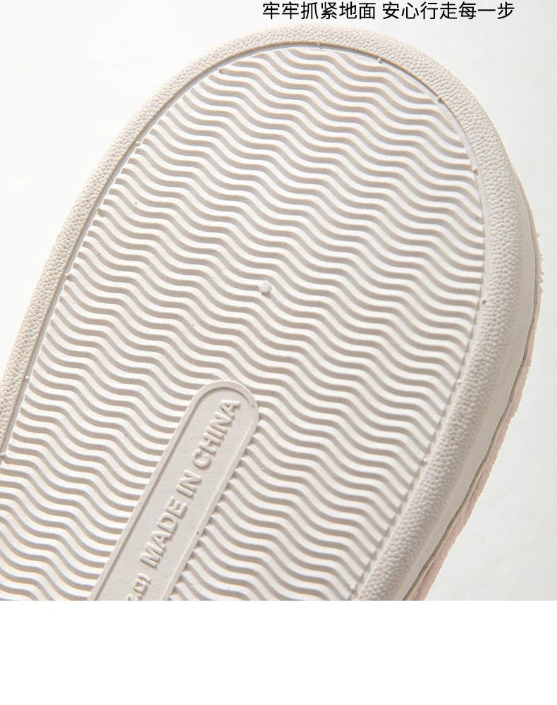 Warm Cotton Slippers for Women | Cozy Non-Slip Indoor Shoes