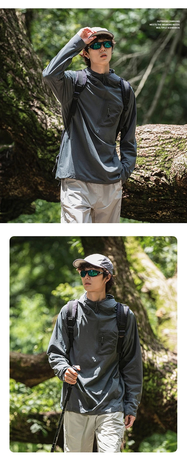 Men's Quick-Dry Outdoor Long Sleeve T-Shirt | Breathable Comfort
