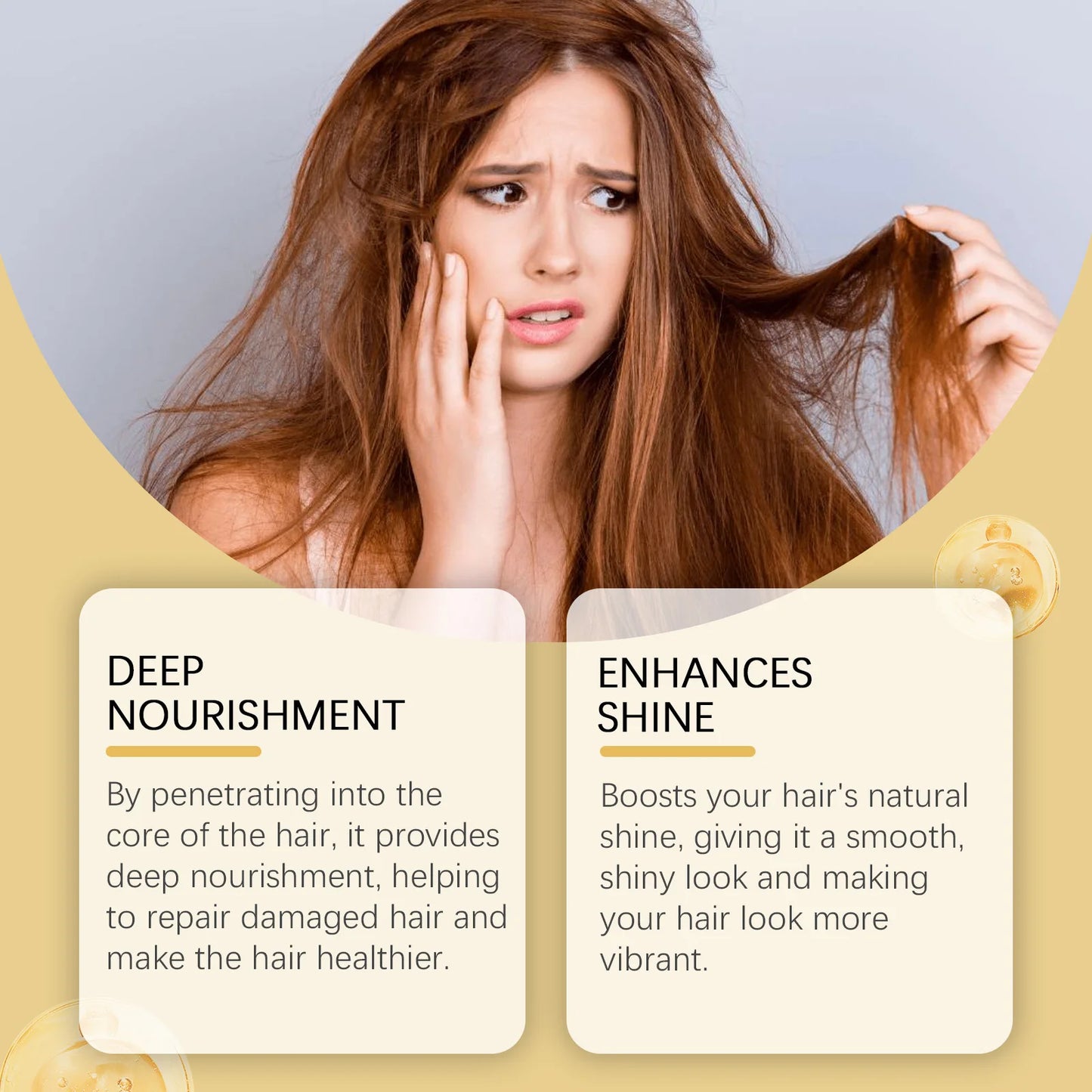 Nourishing Keratin Hair Mask | Smooth, Shine & Repair