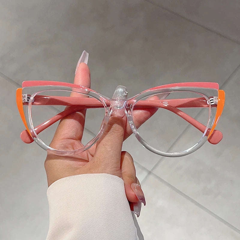 Trendy Cat Eye Glasses | Stylish Blue Light Blocking Eyewear