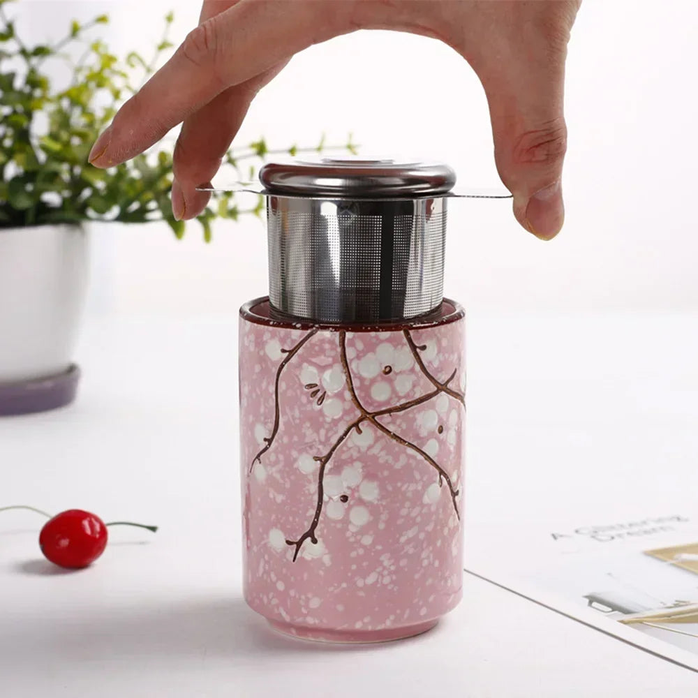 304 Stainless Steel Loose Leaf Tea Infuser with Lid | Brew Perfect Tea & Coffee