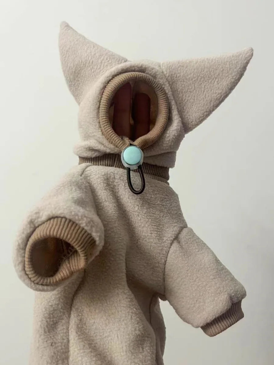 Winter Fleece Cat Coat Suit | Warm & Stylish Pet Apparel