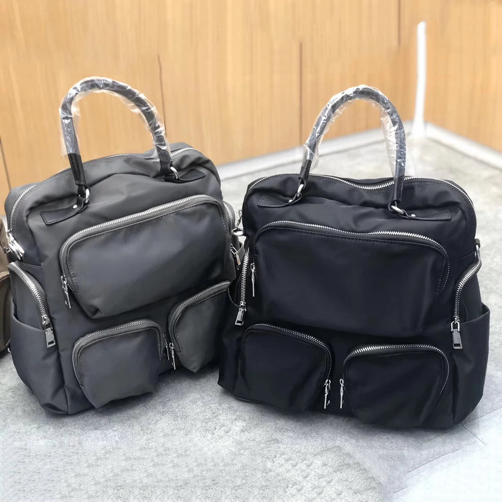 Unisex Korean Nylon Backpack | Versatile Travel & Casual Bag