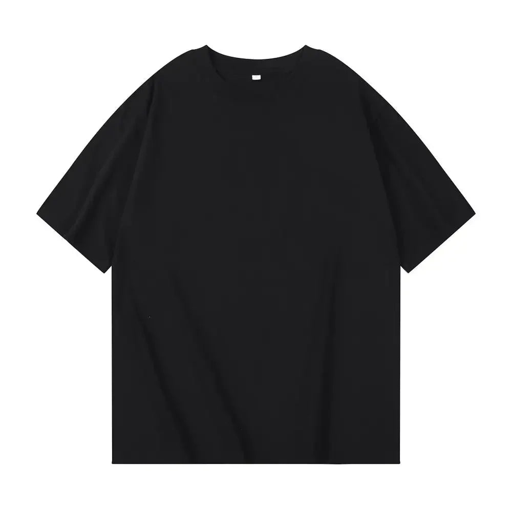 Men's Oversized Heavyweight T-Shirt | Casual Solid Color Tee