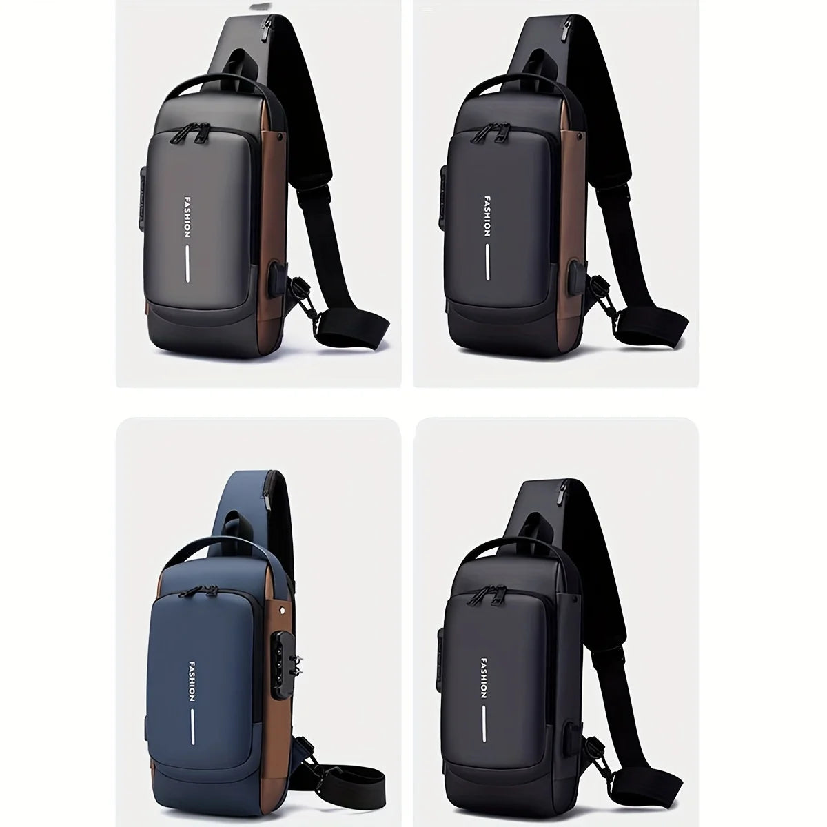 Men's Anti-Theft Chest Bag | Durable & Stylish for Adventures