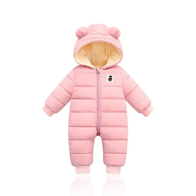 Warm and Stylish Baby Jumpsuits | Cozy Hooded Rompers for Winter