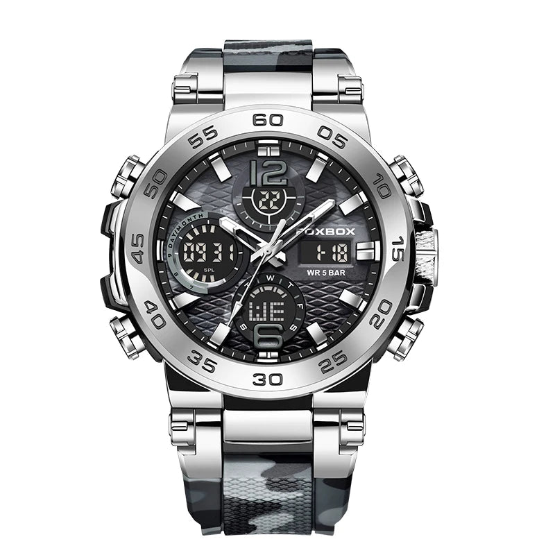 Men's Waterproof LED Sports Watch | Stylish & Multi-Functional