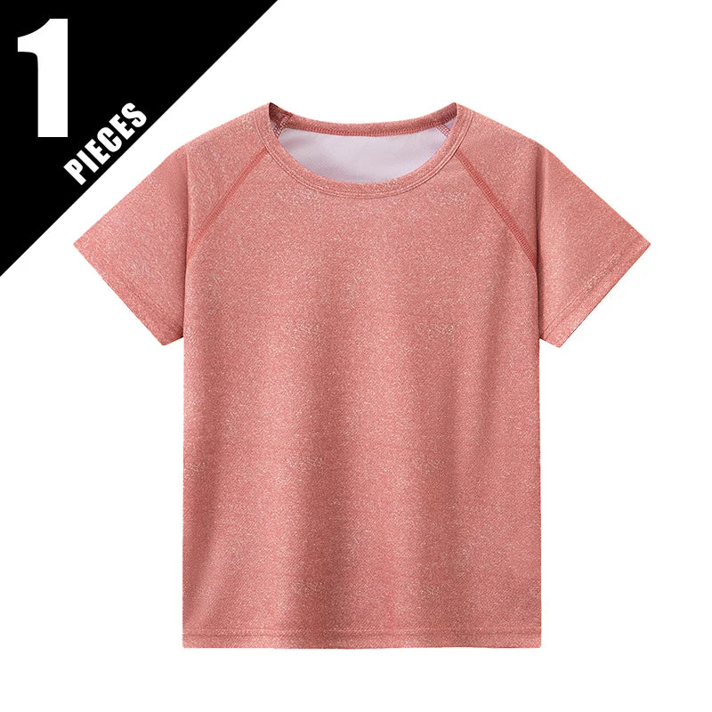 Comfortable Multi-Size Sports T-Shirts for Kids & Teens