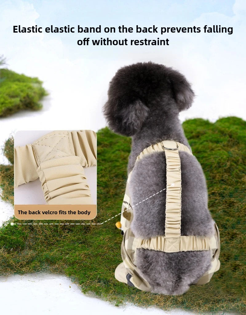Reflective Anti-Slip Dog Jumpsuit | Dustproof Pet Pants