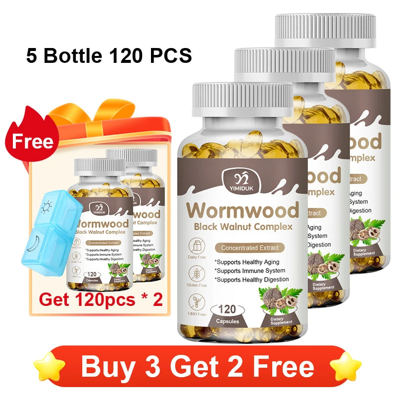 Premium Wormwood Cleanse Supplement for Intestinal Health