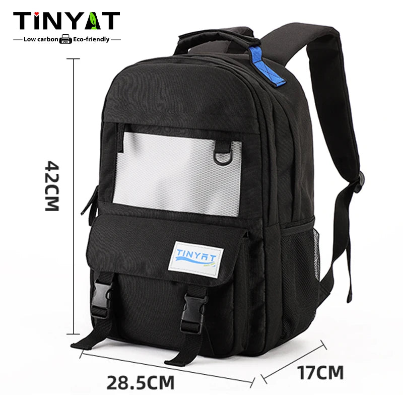 Durable Multi-Color Polyester Backpack | Spacious Casual Bag