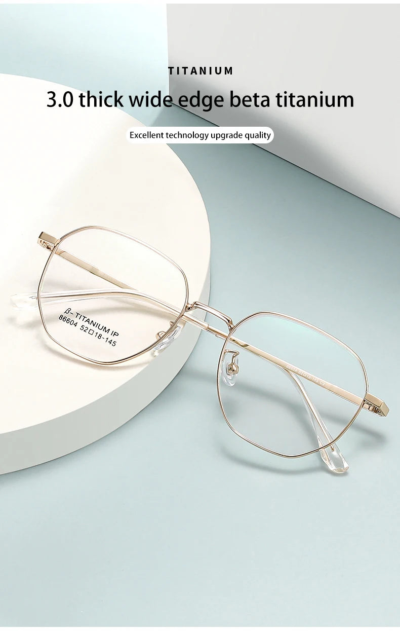 Retro Anti-Blue Light Eyeglasses for Women | Stylish and Customizable