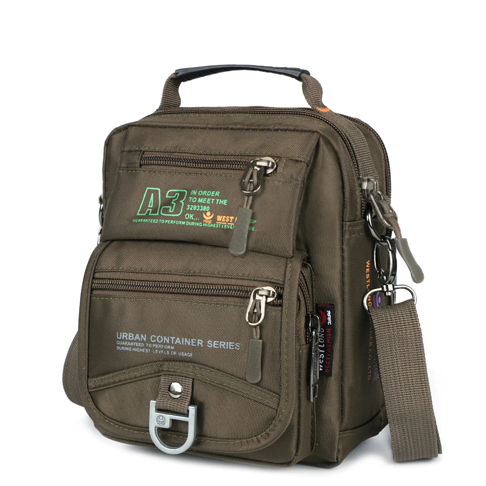 Men's Multifunction Waterproof Messenger Bags | Casual Travel Packs