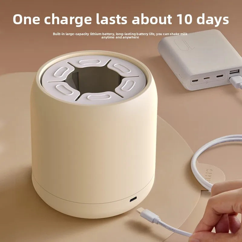 Portable Electric Milk Shaker | Smart Milk Foaming Machine