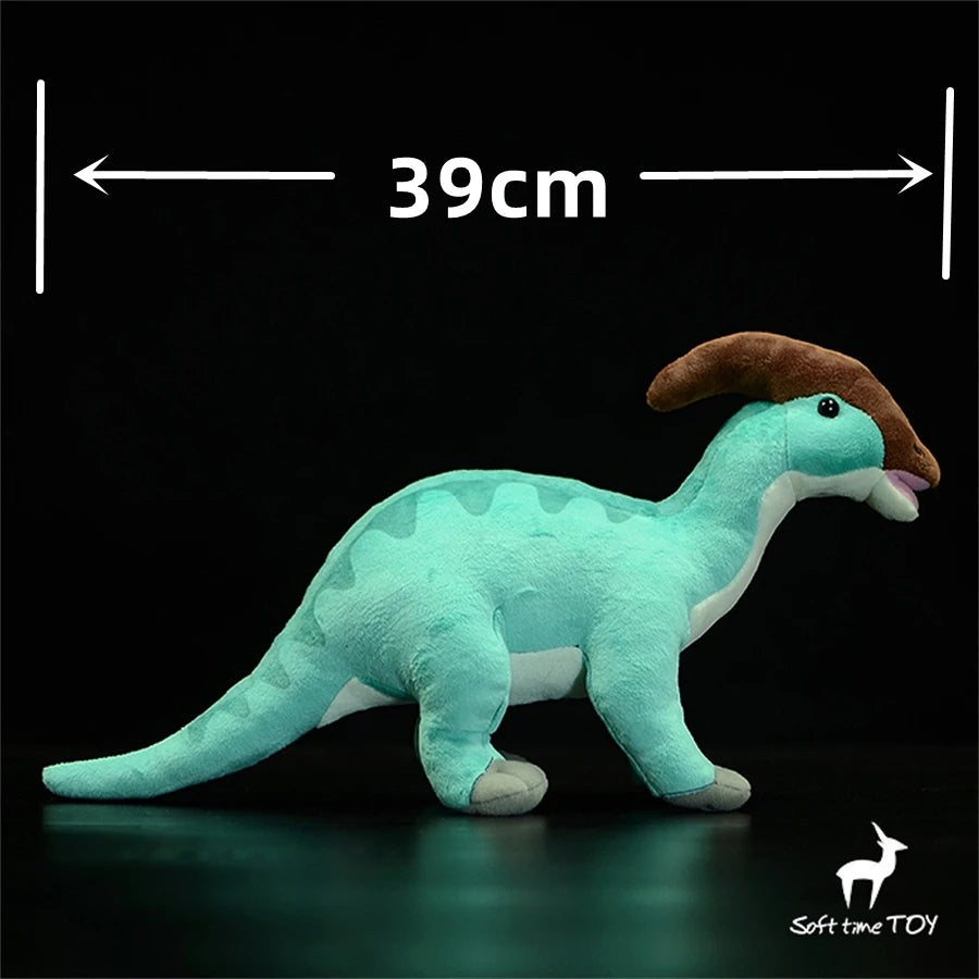 Dinosaurio de Peluche Parasaurolophus Realista | Animal de Peluche con Aspecto Real