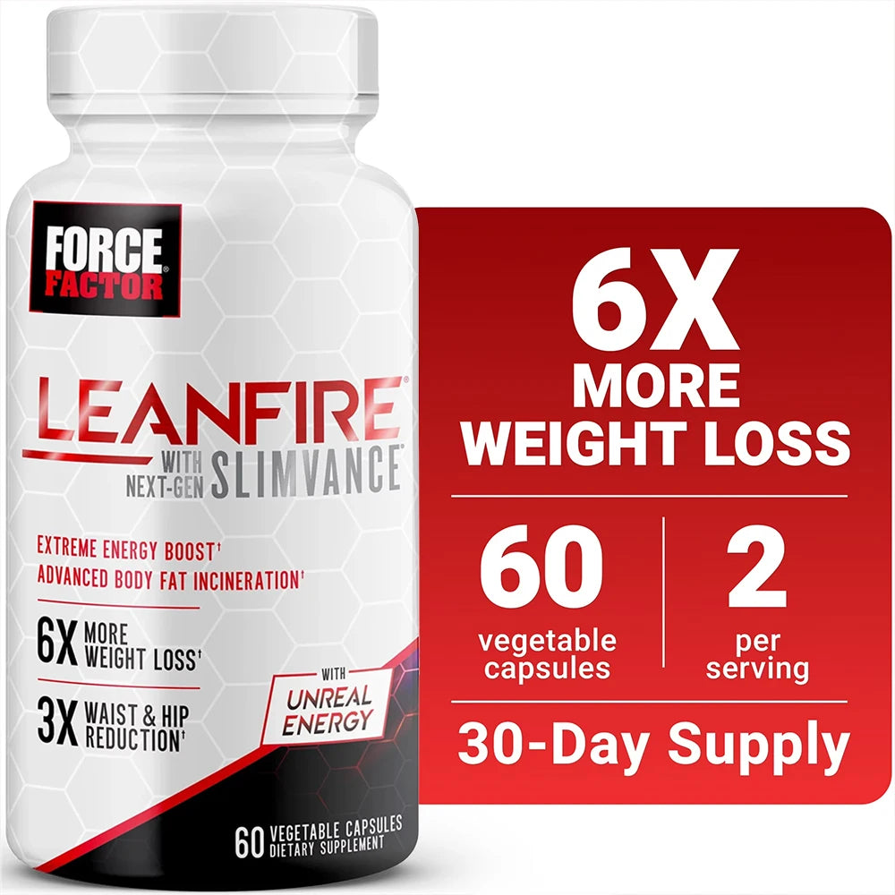 Fat Burner Capsules with B Vitamins | Boost Metabolism & Focus
