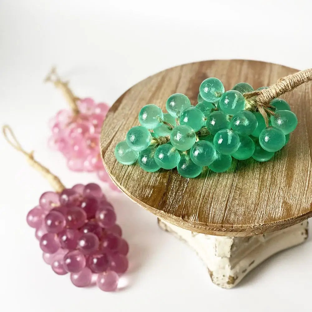 Crystal Clear Grape Shaped Soap Bar | Natural Fragrant Bathing