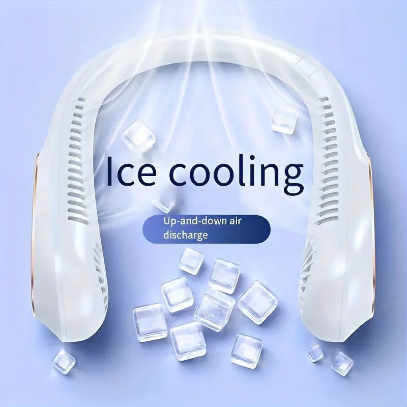 Hands-Free Bladeless Neck Fan | Portable USB Rechargeable Mini Fan