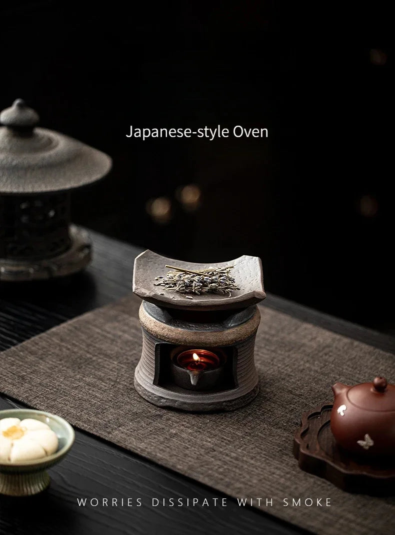 Artisan Ceramic Aroma Diffuser & Wax Warmer | Cozy Ambiance Creator