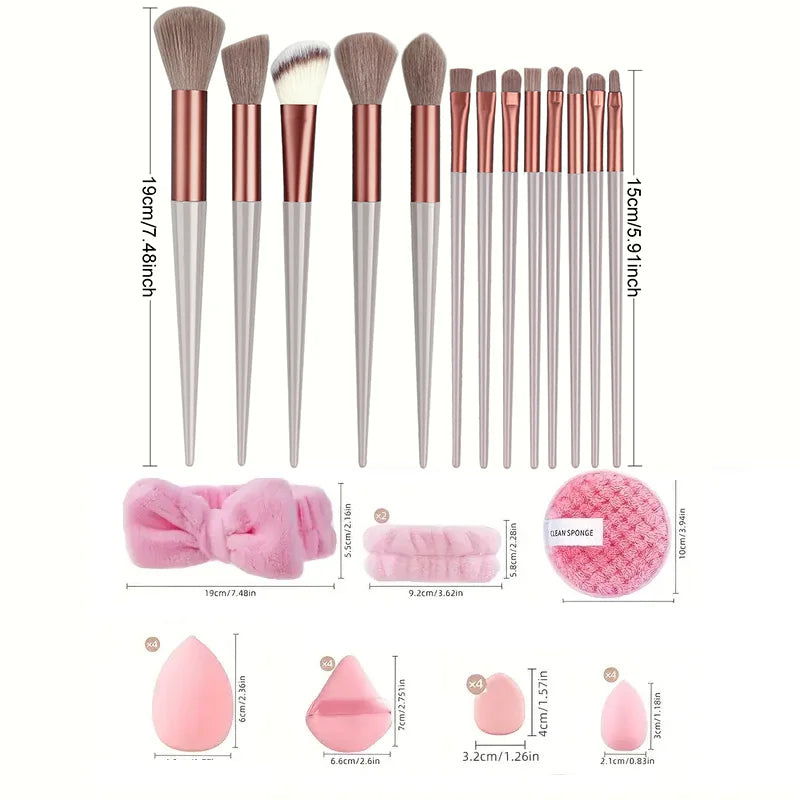13PCS Ultimate Makeup Brush Set | Flawless Beauty Tools