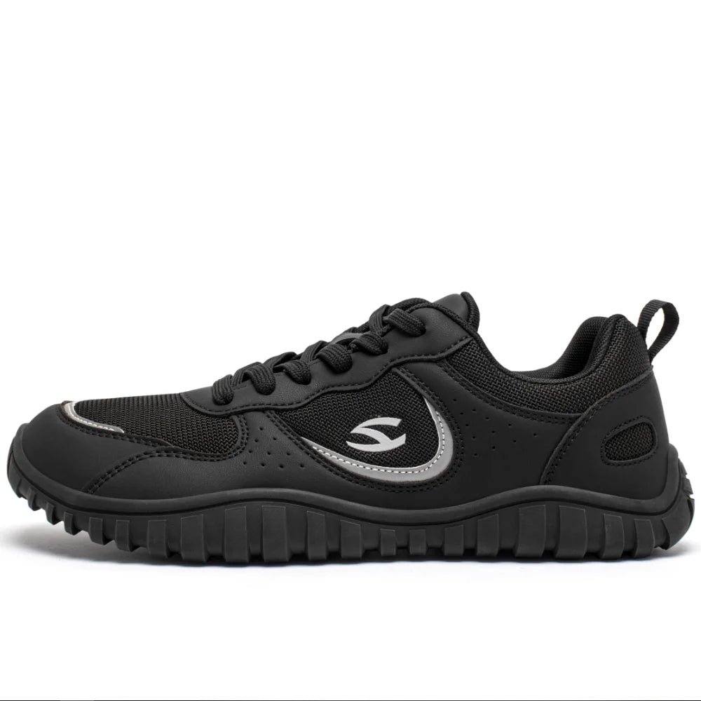 Unisex Wide Toe Sneakers | Comfortable Lace Up Walking Shoes