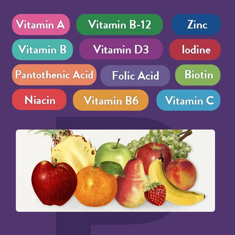 Multivitamin Gummies for Energy, Immune Support & Antioxidants