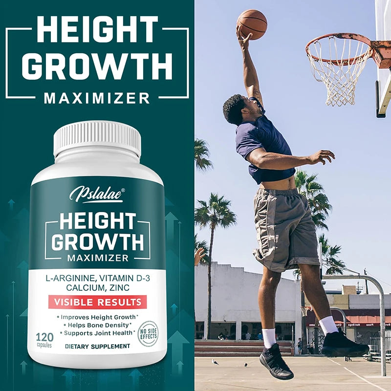 Natural Height Growth Maximizer | Peak Height Supplement for All Ages